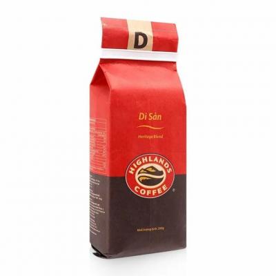 Cà phê rang xay Di Sản Highlands Coffee gói